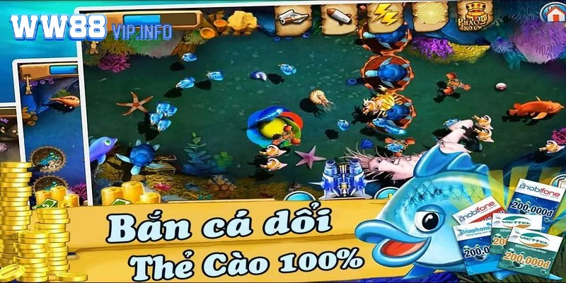 Đôi nét về game bắn cá đổi thẻ cào là gì