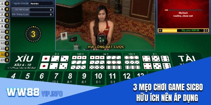 3 mẹo chơi game sicbo hữu ích nên áp dụng khi chơi